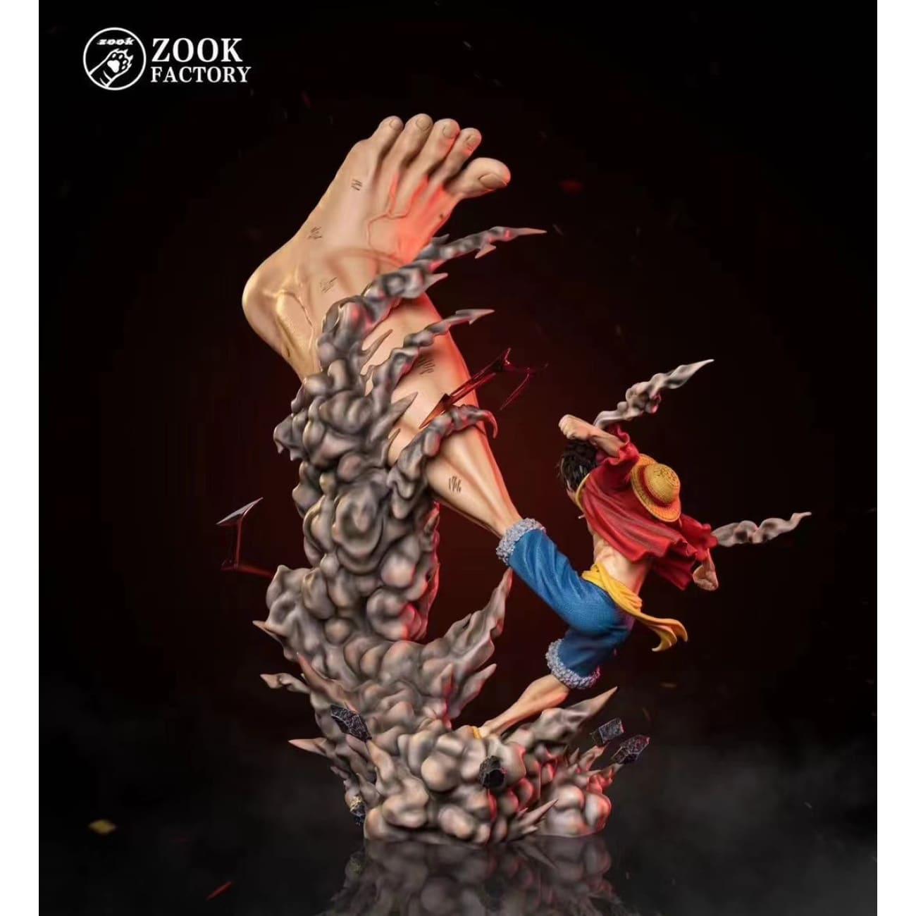 Zook Factory - Big Feet Monkey D. Luffy [Normal Feet Version / Haki Feet Version]