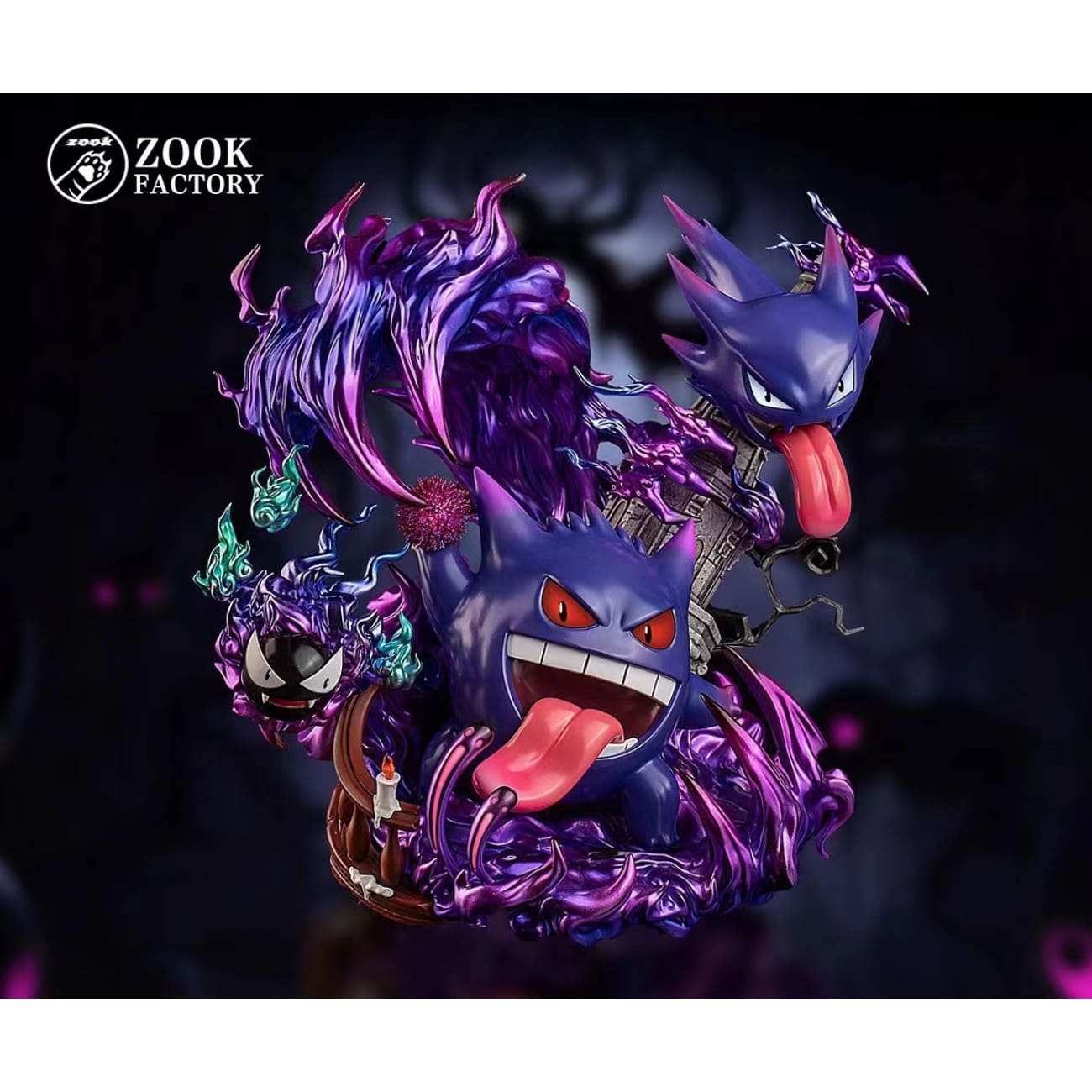 ZooK Factory - Gengar Evolution Group [3 Variants]