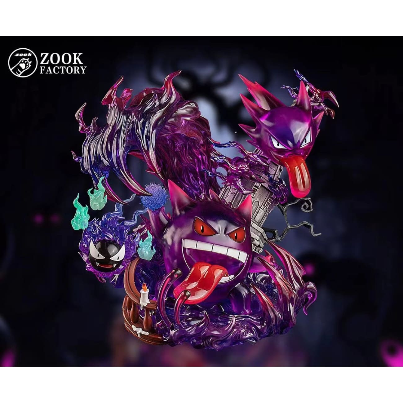 Zook Factory - Gengar Evolution Group [3 Variants] – Avolounge