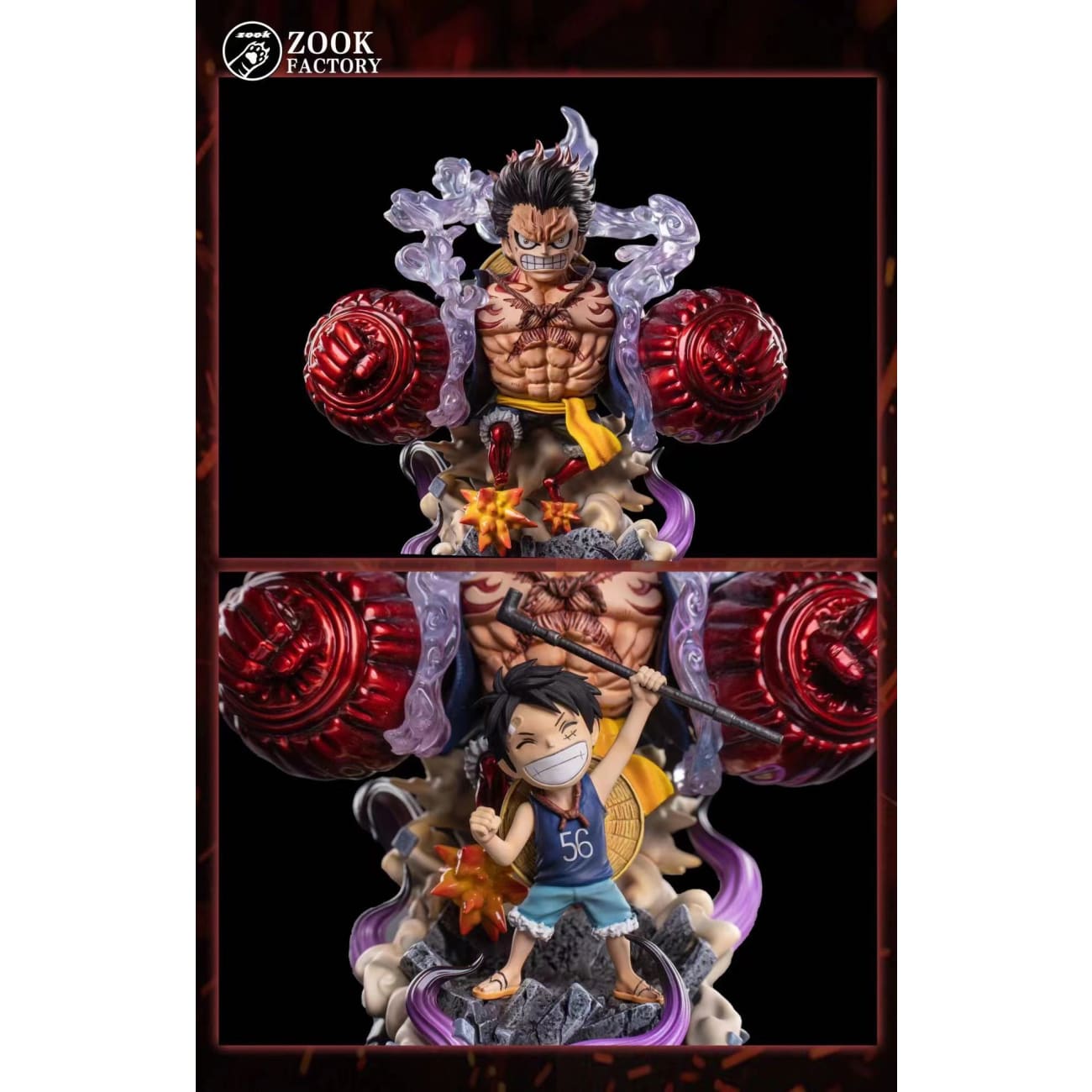 Zook Factory  - Monkey D Luffy and Young Luffy [WCF]