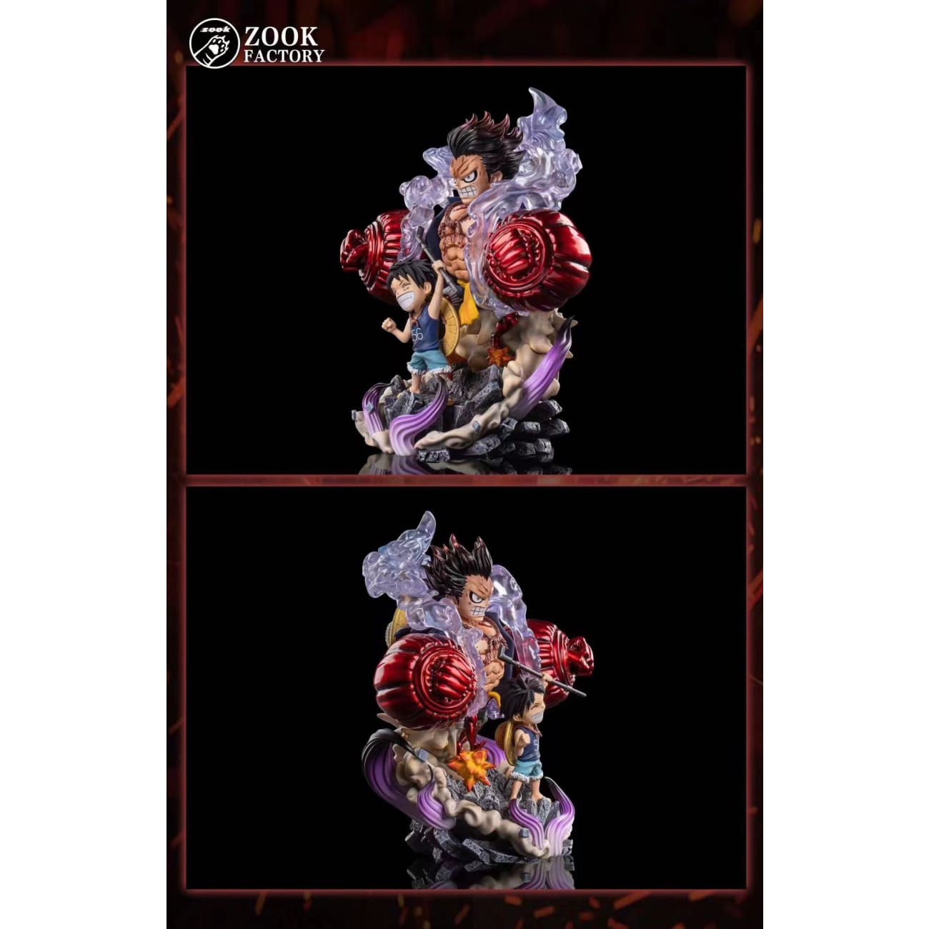 Zook Factory  - Monkey D Luffy and Young Luffy [WCF]