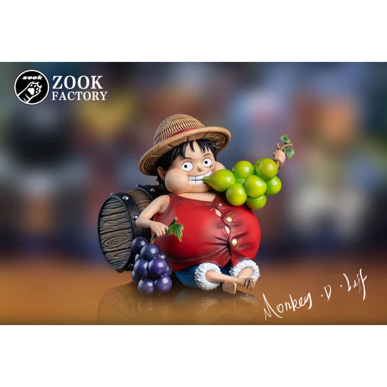 ZOOK Factory - Monkey D. Luffy Eating Grapes