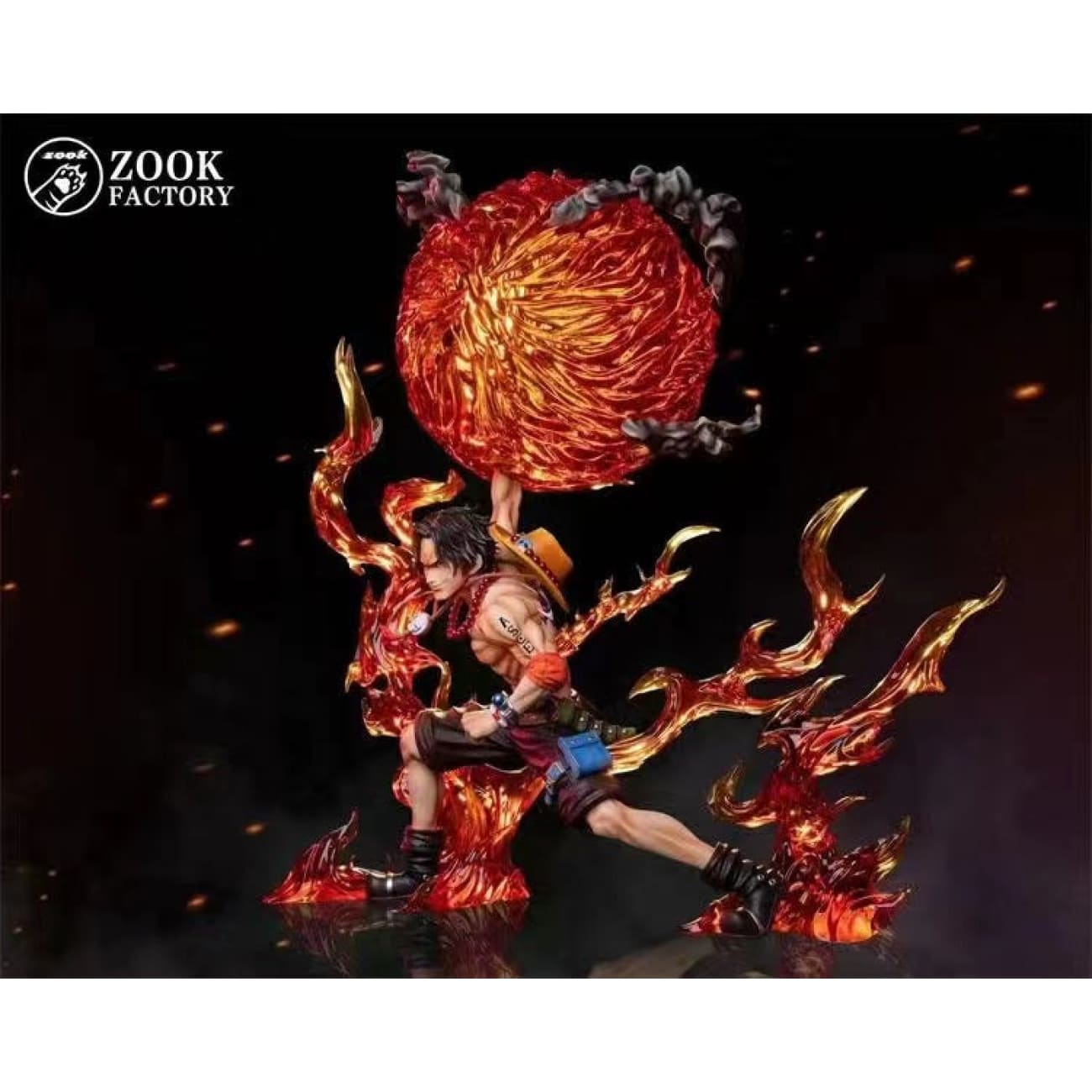 Zook Factory - Portgas D Ace Flame Emperor