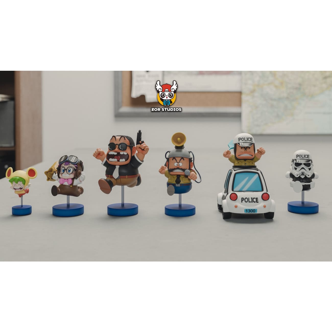ZOR Studio - Bank & Police Station [7 Variants]