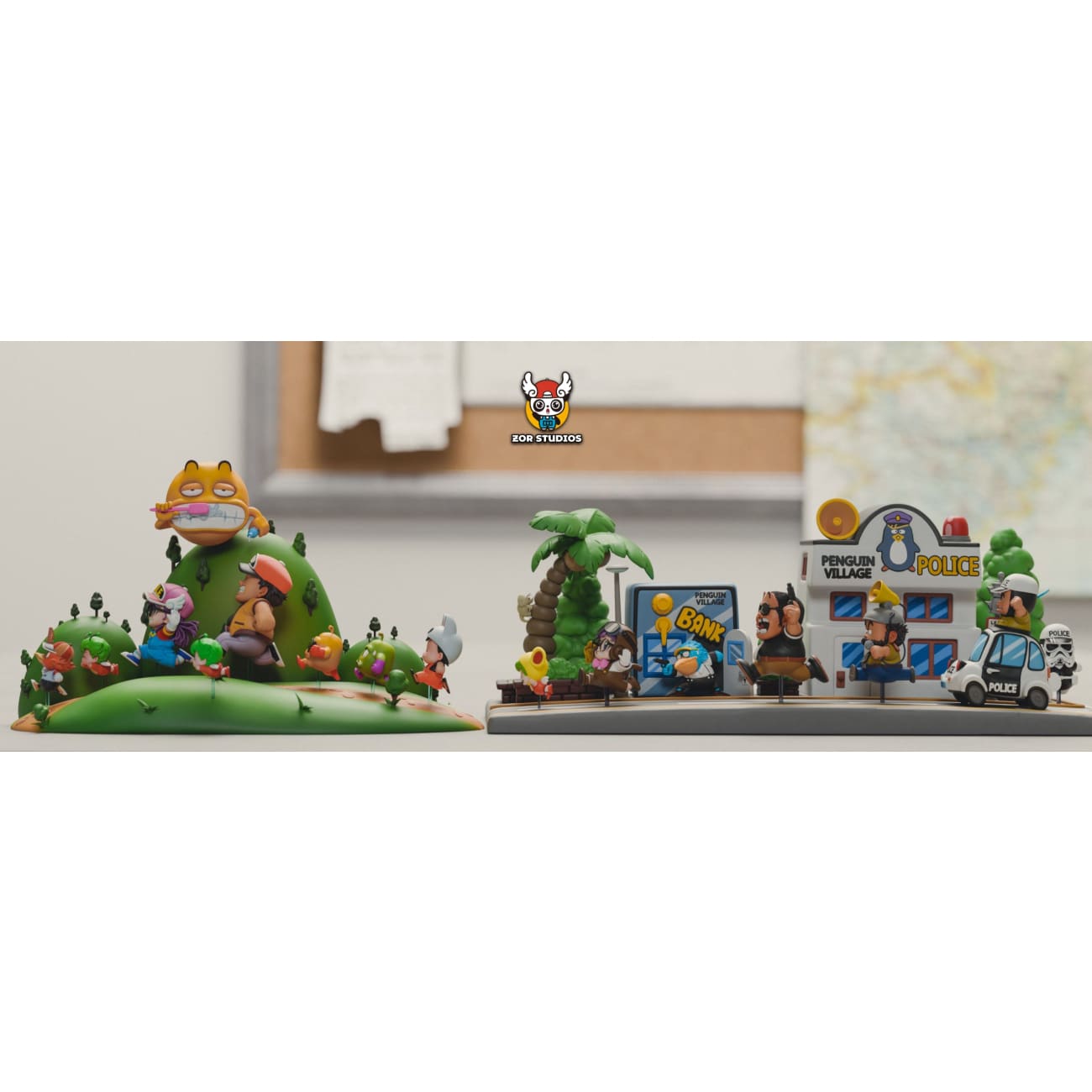 ZOR Studio - Bank & Police Station [7 Variants]