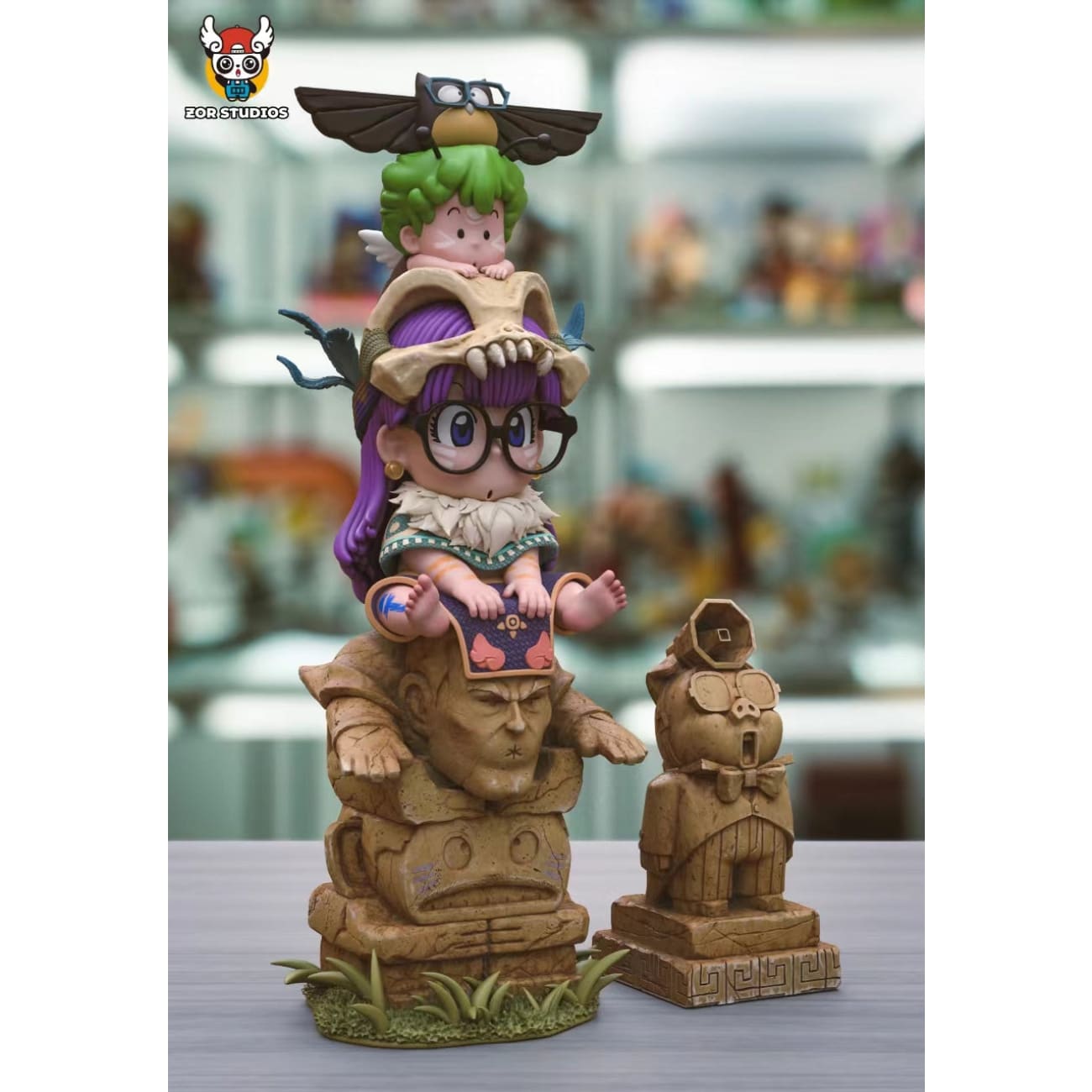 ZOR Studio - Indian Totem Pole Arale Norimaki