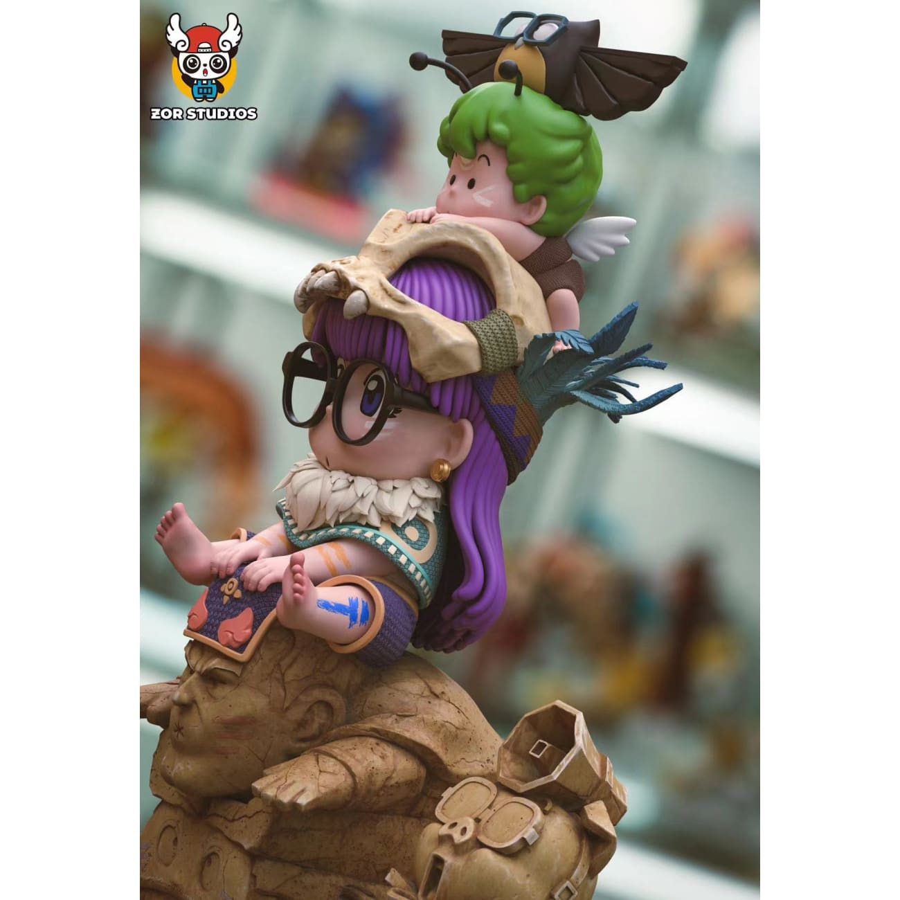 ZOR Studio - Indian Totem Pole Arale Norimaki