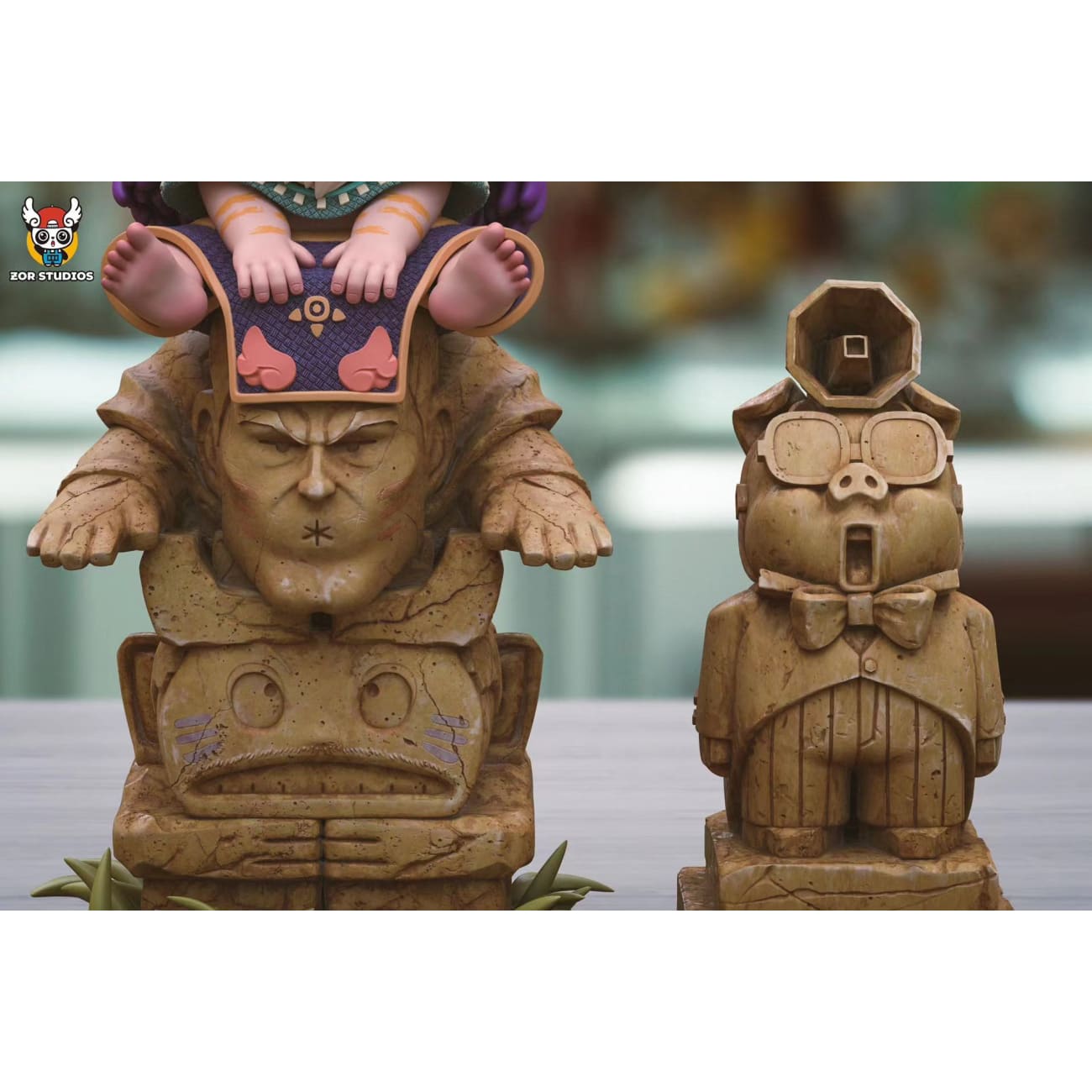 ZOR Studio - Indian Totem Pole Arale Norimaki