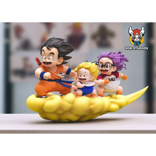 ZOR Studio - Son Goku & Arale Norimaki Riding Clouds