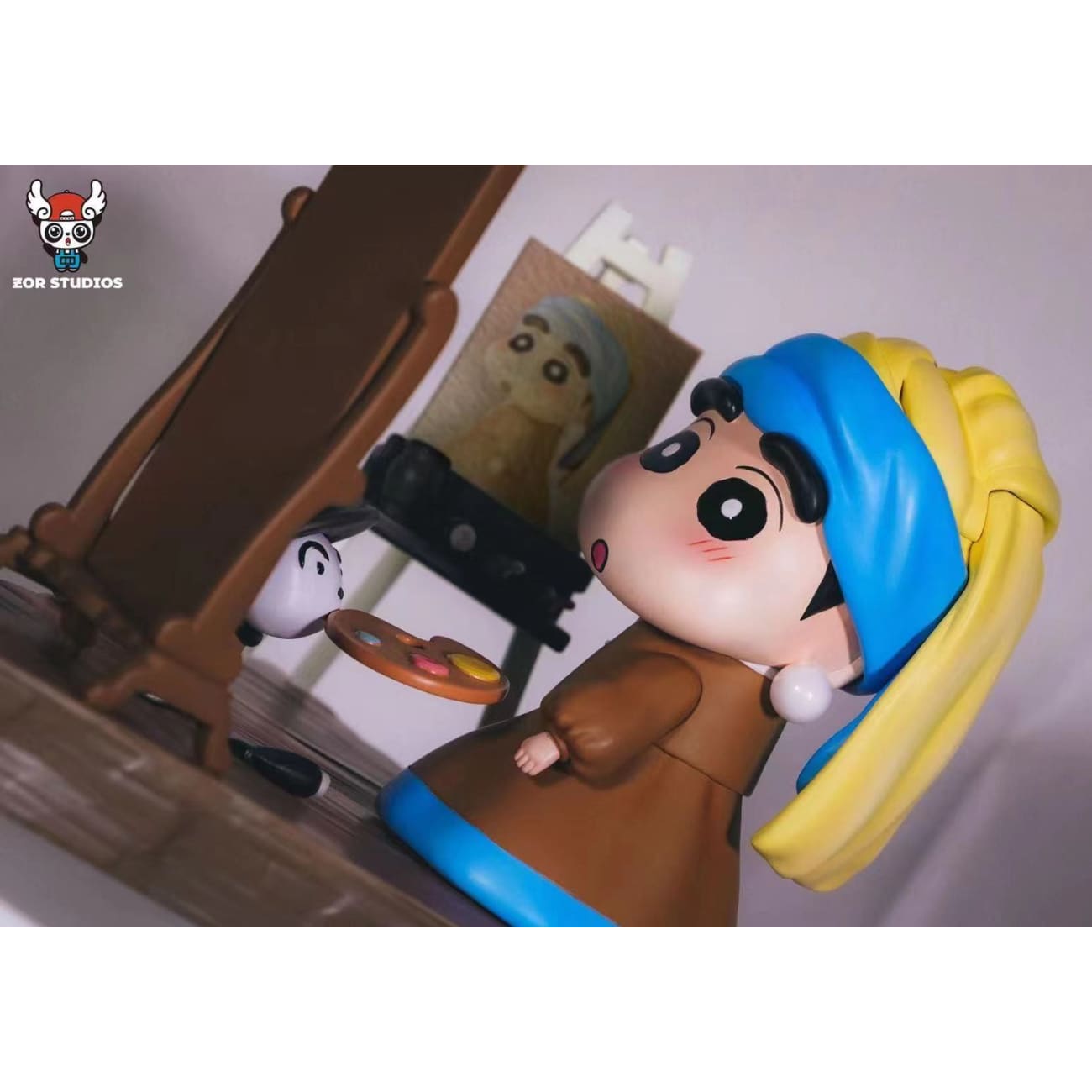Zor Studios - Crayon Shin Chan Cosplay Girl with a Pearl Earring