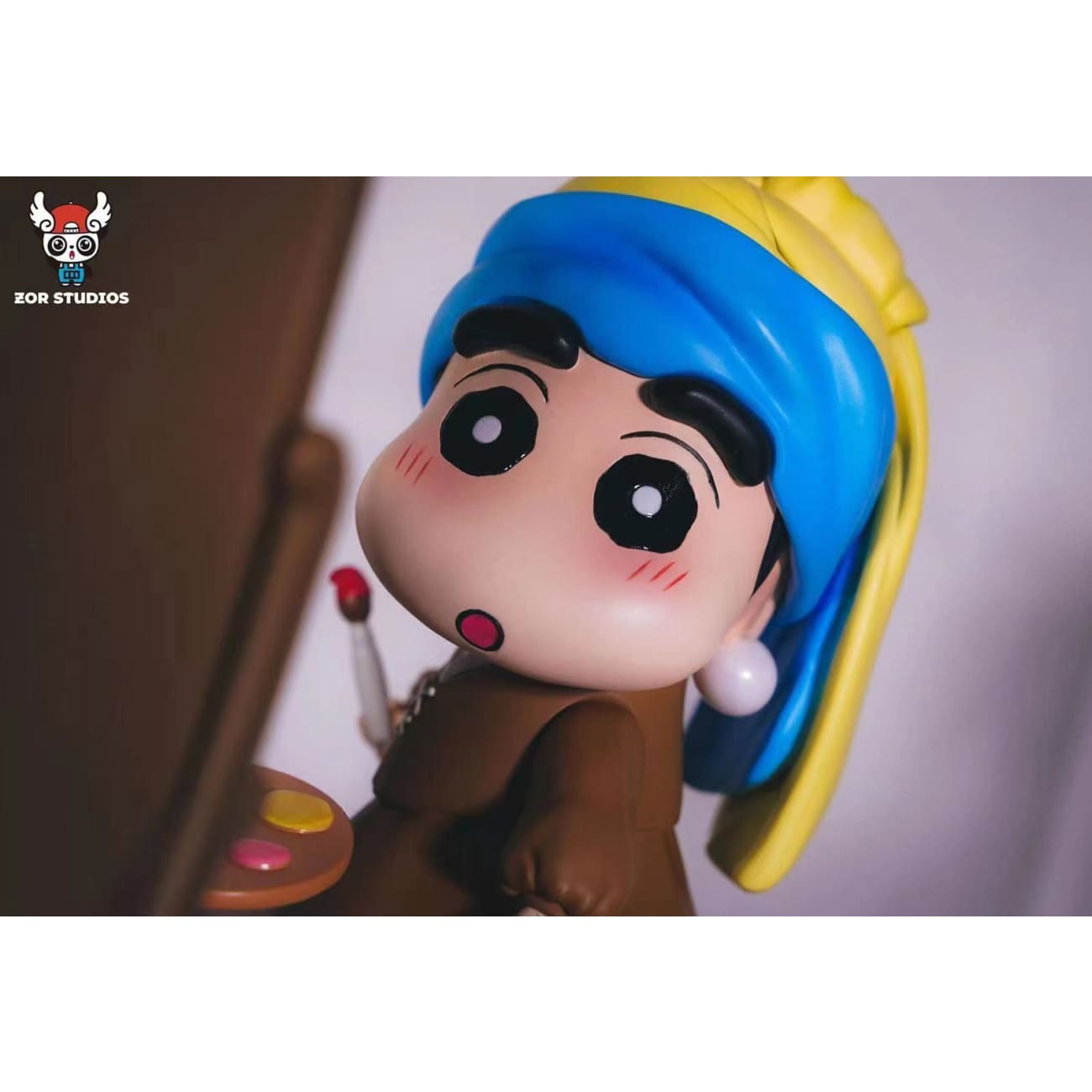 Zor Studios - Crayon Shin Chan Cosplay Girl with a Pearl Earring