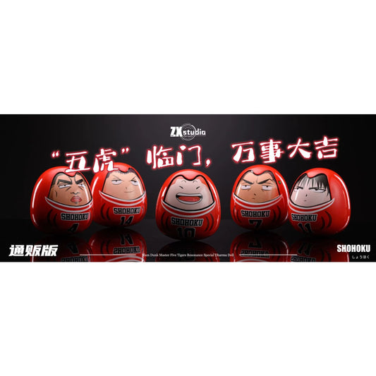 ZX Studio - Shohoku Five Tigers Daruma Set