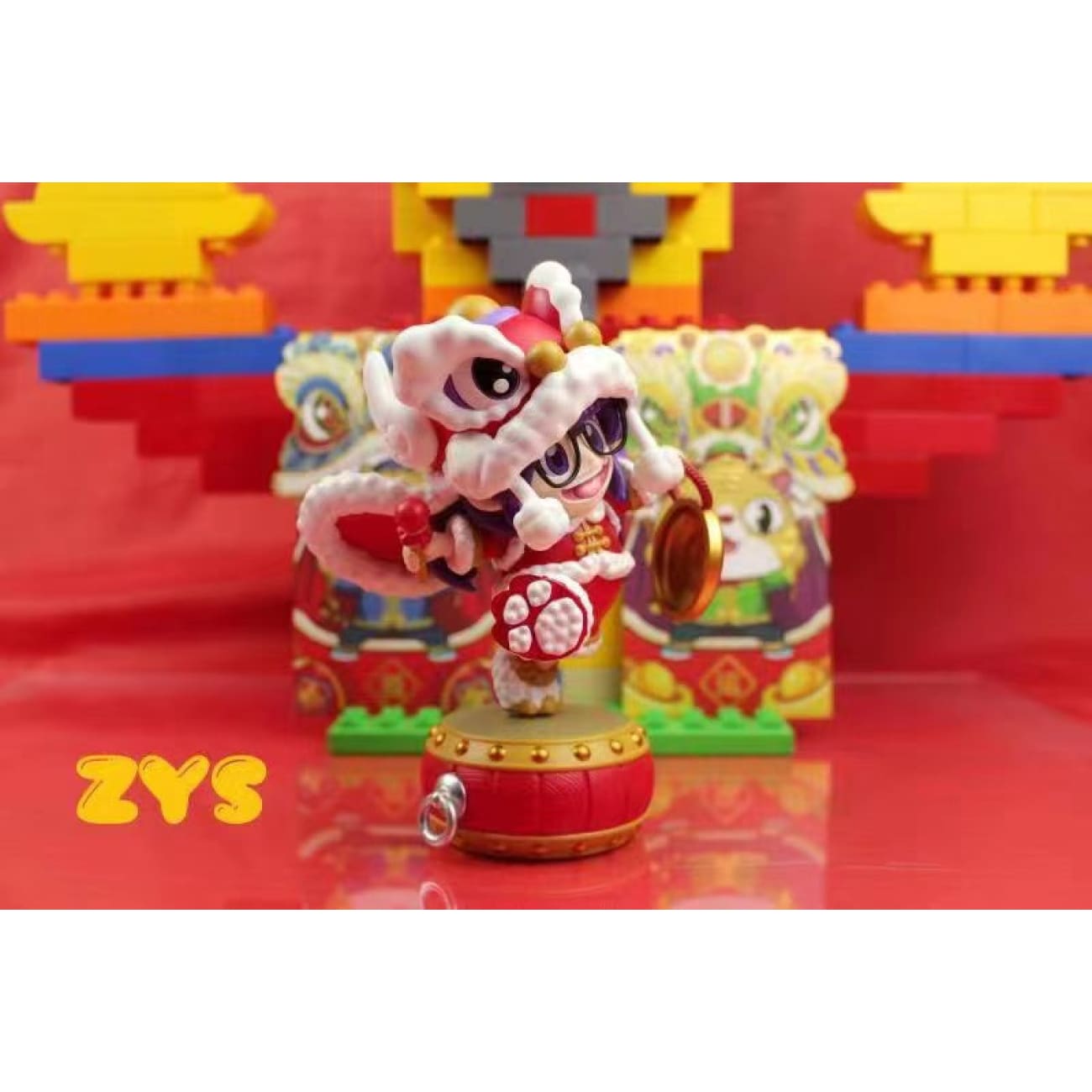 ZYS Studio - Arale Cosplay Lion Dance