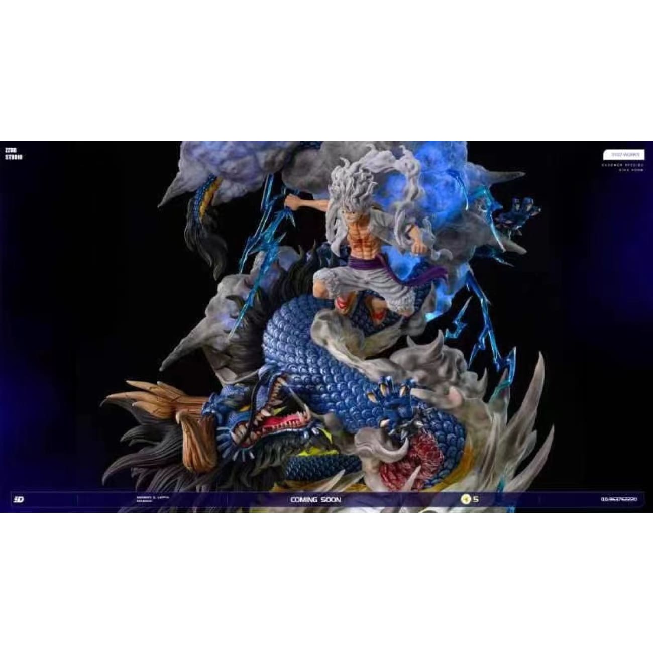 ZZDD Studio - Sun God Nika Luffy Gear 5 vs Kaido