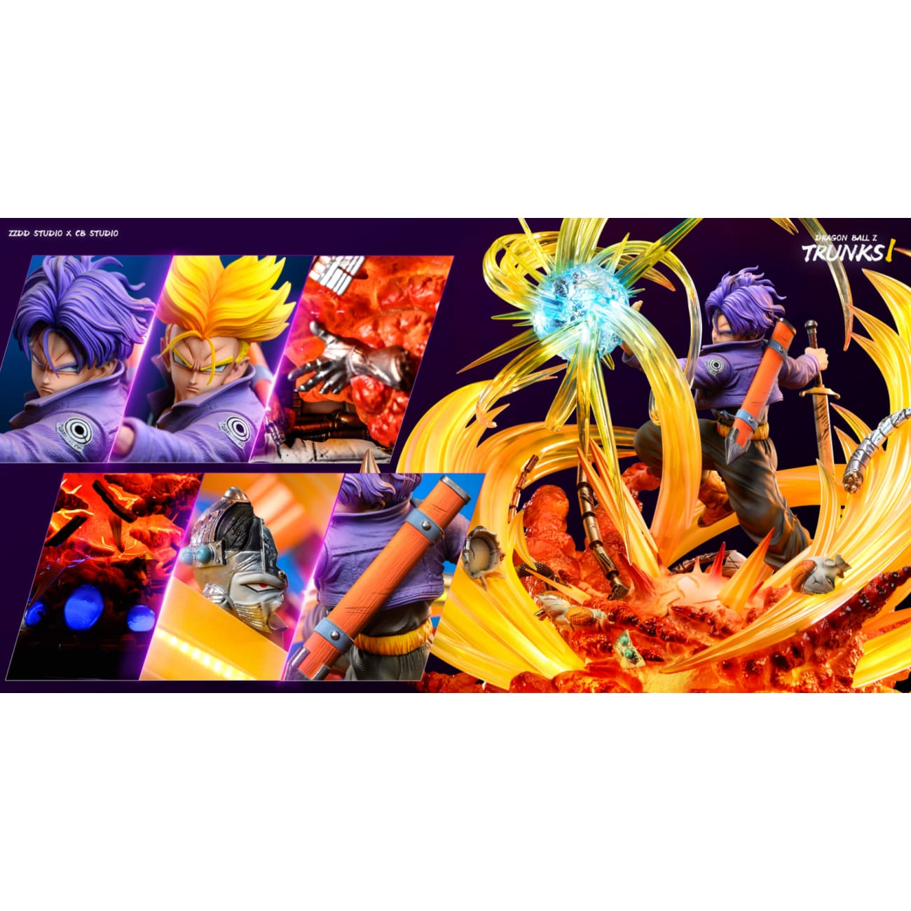 ZZDD Studio x Cousin Brother Studio - Trunks vs Mecha Frieza