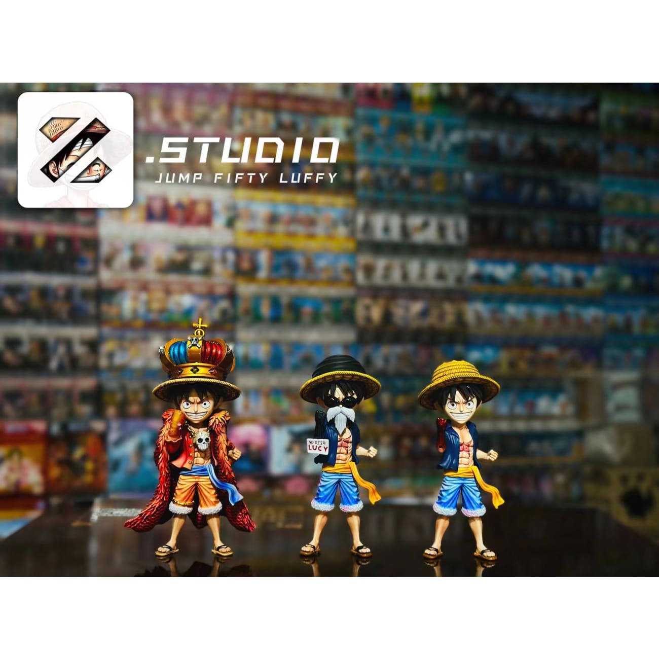 Zzz Studio - Dressrosa Luffy [3 Variants]