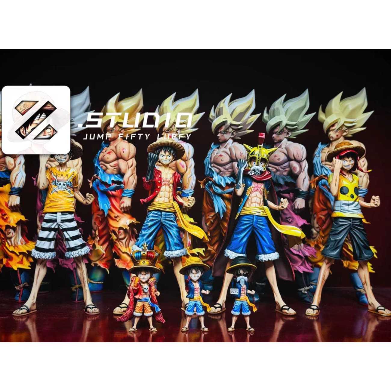 Zzz Studio - Dressrosa Luffy [3 Variants]