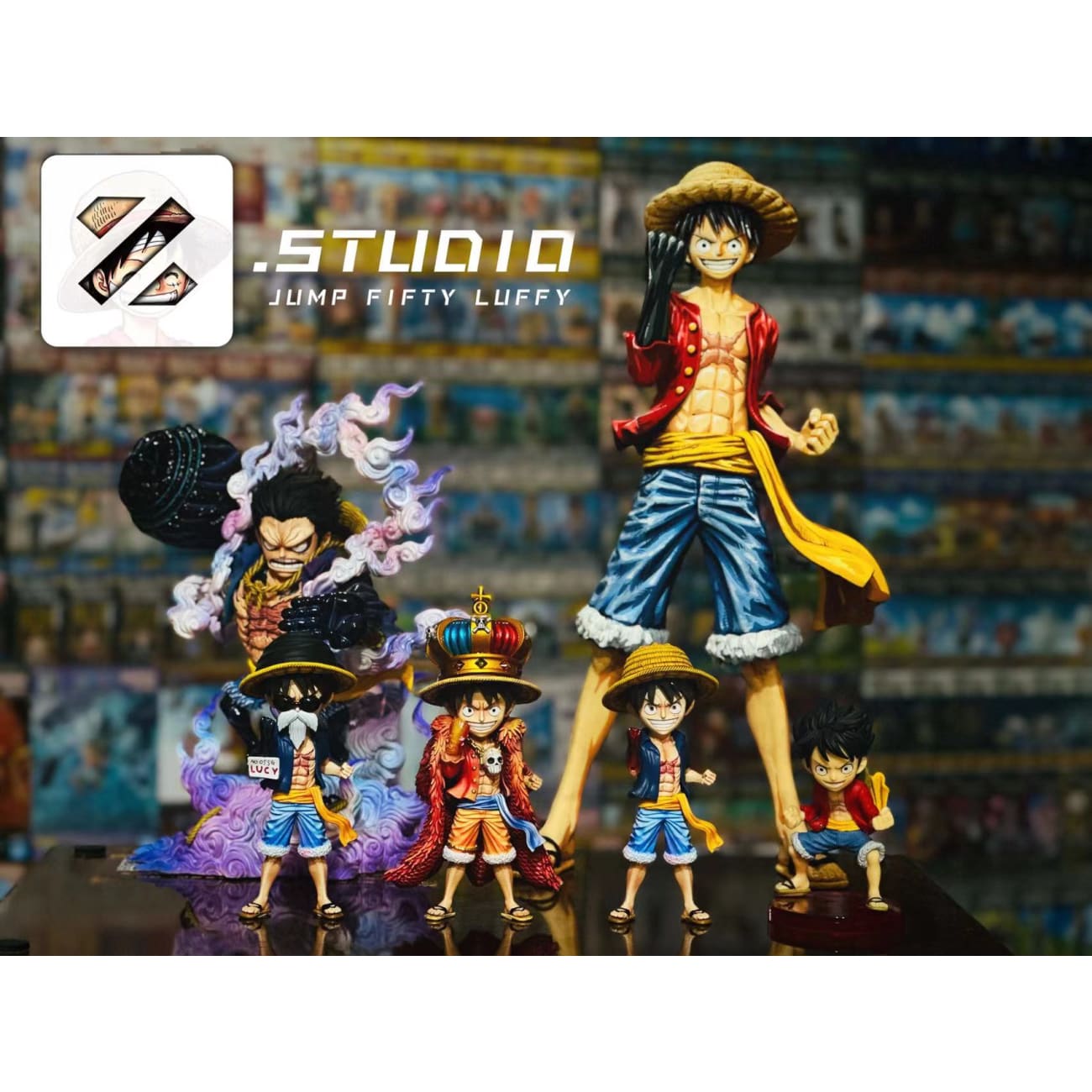 Zzz Studio - Dressrosa Luffy [3 Variants]