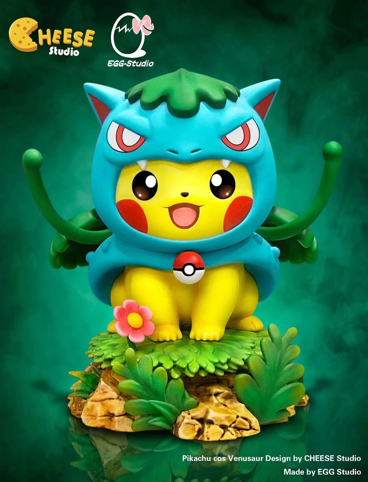 Cheese Studio x Egg Studio - Pikachu Cosplay Venusaur