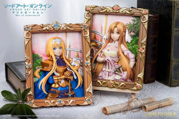 SSR Figure x Infinity Studio - Alice Zuberg / Asuna Goddess of Creation Stacia Ver. 3D Art Frame