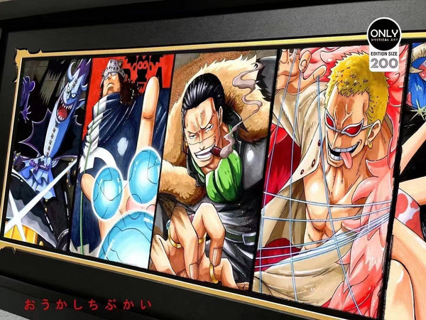 Only mystical Art - One Piece Poster Oka Shichibukai Poster Frame