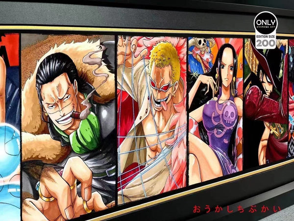 Only mystical Art - One Piece Poster Oka Shichibukai Poster Frame