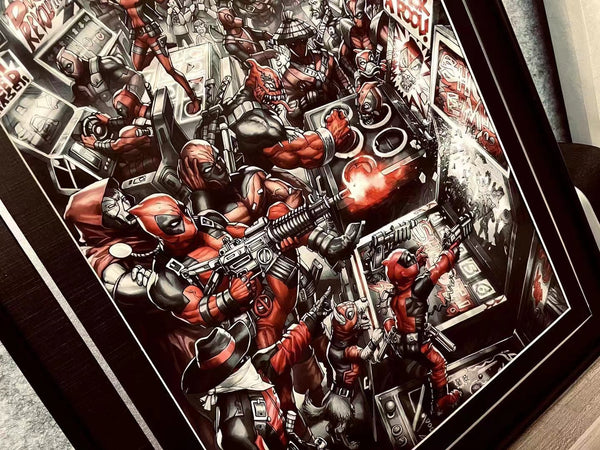 Deadpool poster frame