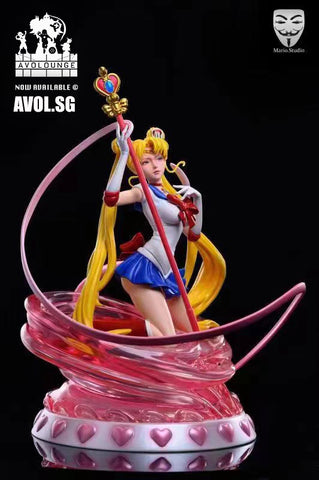 Mario studio - Sailor Moon Tsukino Usagi 1/5 scale [Painted/ Transparent Version]