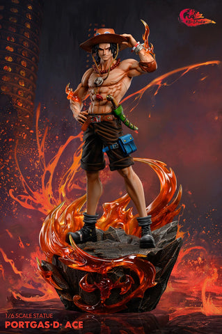 Hot Blood Studio / HB Studio - Portgas D Ace [1/6 Scale / 1/4 Scale]