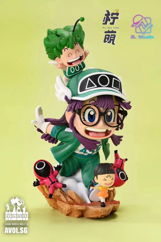 ZL studio - Arale in Squid Game theming