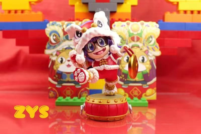 ZYS Studio - Arale Cosplay Lion Dance