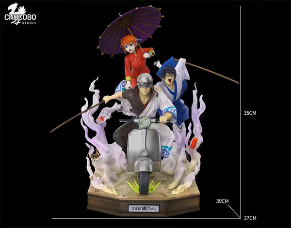 Chocobo - Gintoki Sakata; Kagura Gintama; and Shinpachi Shimura [ Design A/ Design B]