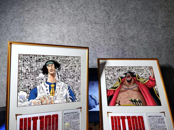 WT 100 - Whitebeard / Kuzan Poster Frame