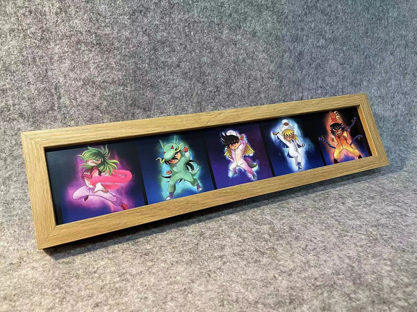 Cute version Saint Seiya character poster frame