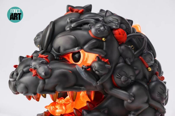 Force of Art - Hundred cats Godzilla