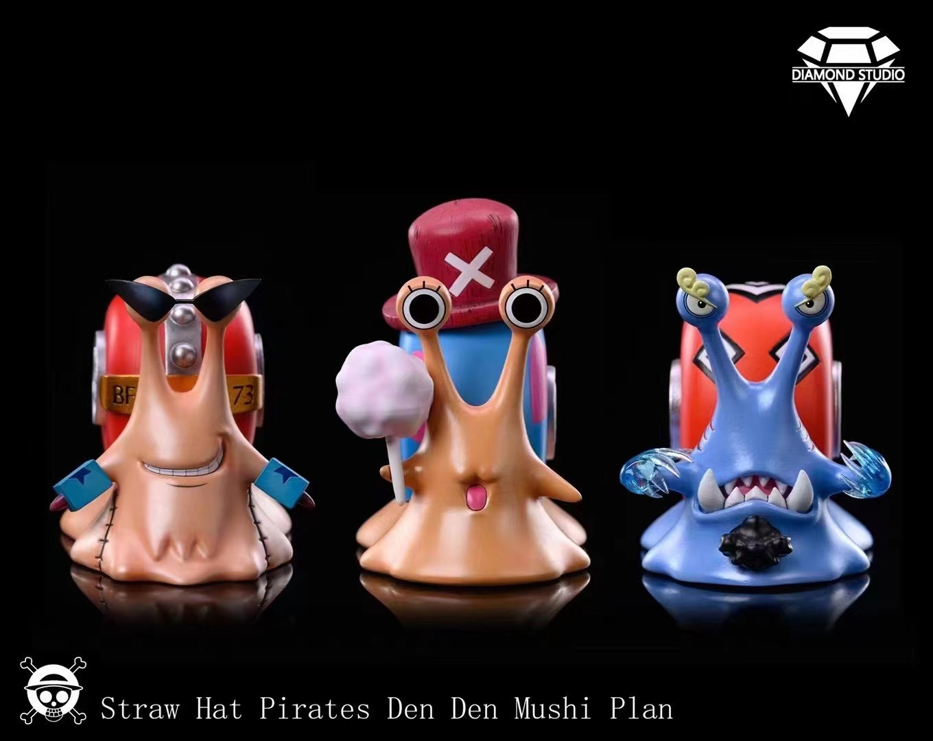 Diamond Studio  - Kaido/ Chopper/ Franky Den Den Mushi