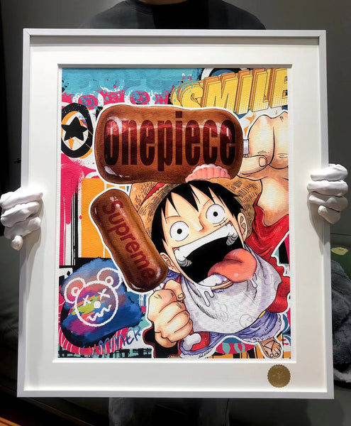 Zhao Wu Studio - Supreme Luffy Poster Frame