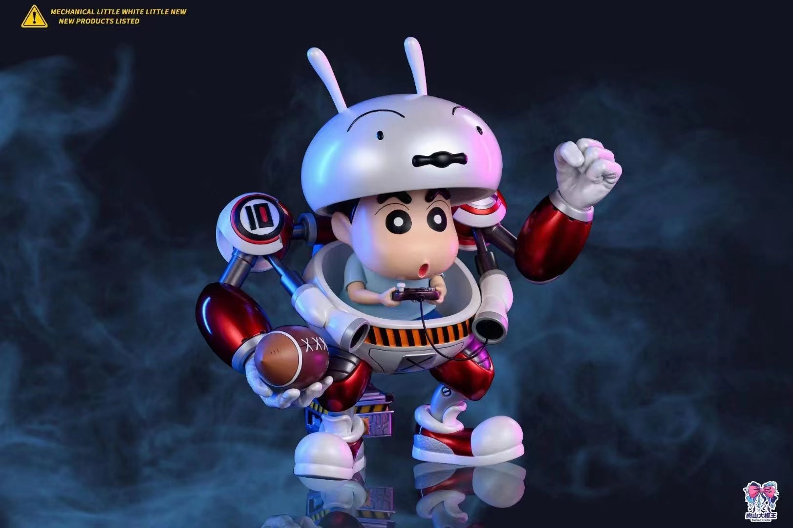  Roshan studio - Shin Chan cosplay shiro robot