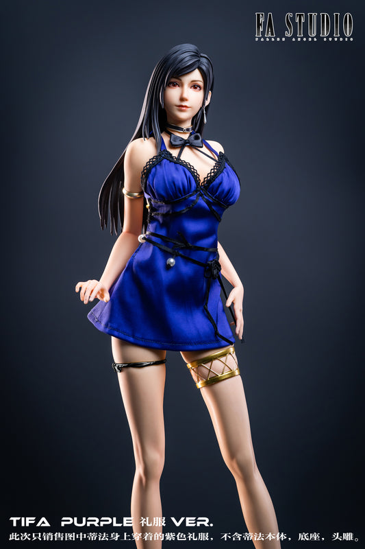 Fallen Angel Studio/ FA studio - Tifa Purple Dress only 1/4 scale [for FA tifa]