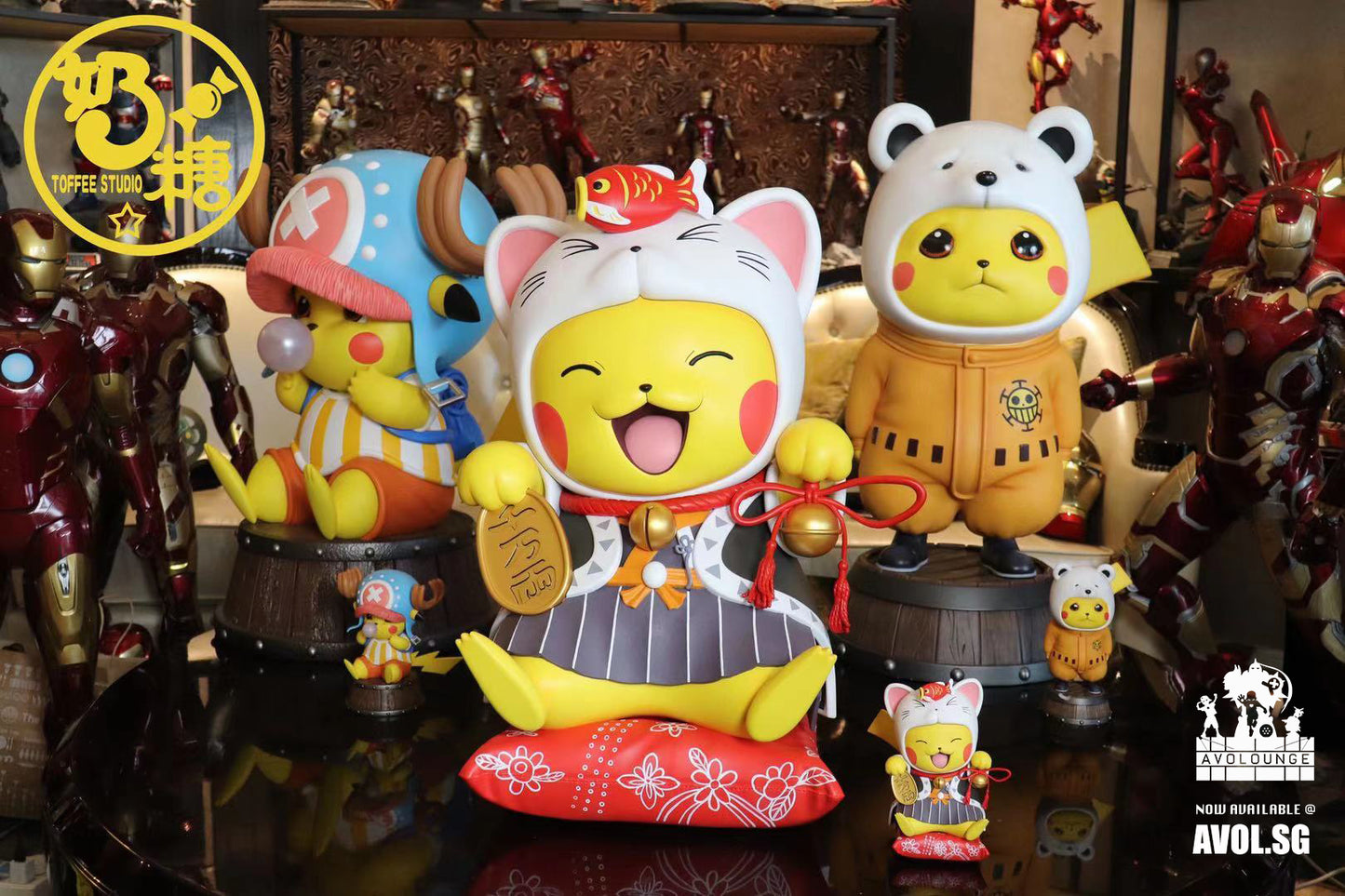 Toffee Studio - Pikachu Cosplay Zhao Cai Mao [2 variants]