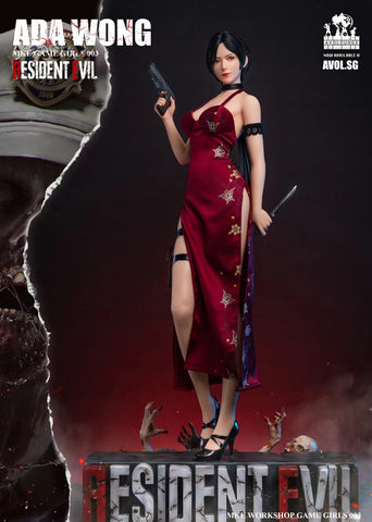 Lightning Studio Resident Evil Sixth Ada Wong Resin Statue Pre-order Ver C  1/4