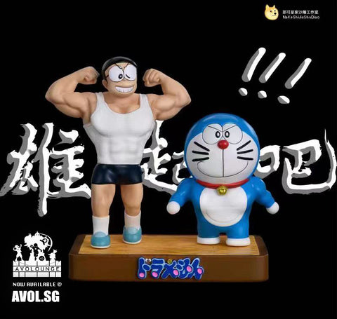 NaKeShiJiaShaDiao Studio - Doraemon and Nobita [2 variants]