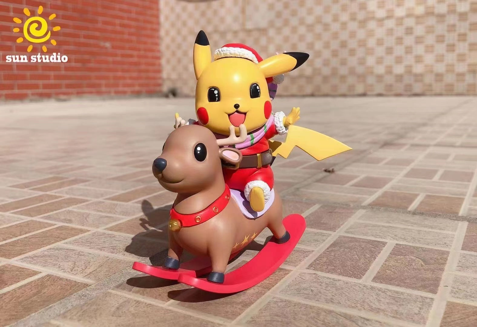 Sun Studio - Pikachu Christmas Rocking Reindeer [1/1 scale or Mini]