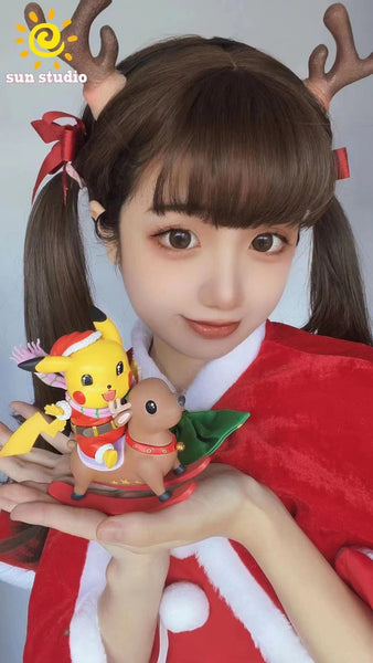 Sun Studio - Pikachu Christmas Rocking Reindeer [1/1 scale or Mini]