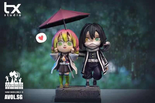 TX Studio -  Love Pillar Kanroji Mitsuri and Serpent Pillar Iguro Obanai