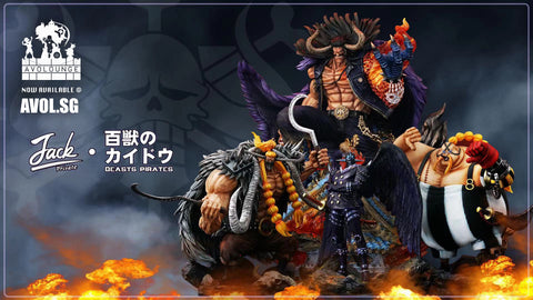 JacksDo Studio - Beasts Pirates Kaido 1/4 scale or 1/6 scale [Purple Vest, Blue Vest]