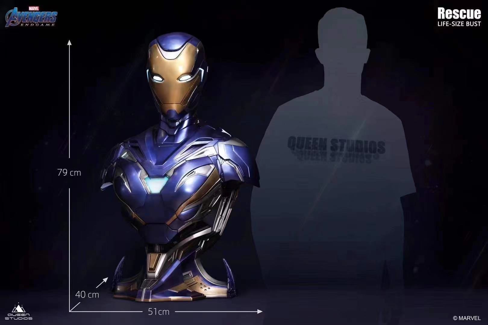 Queen studio [QS] - Mark49 Bust [1/1 scale]