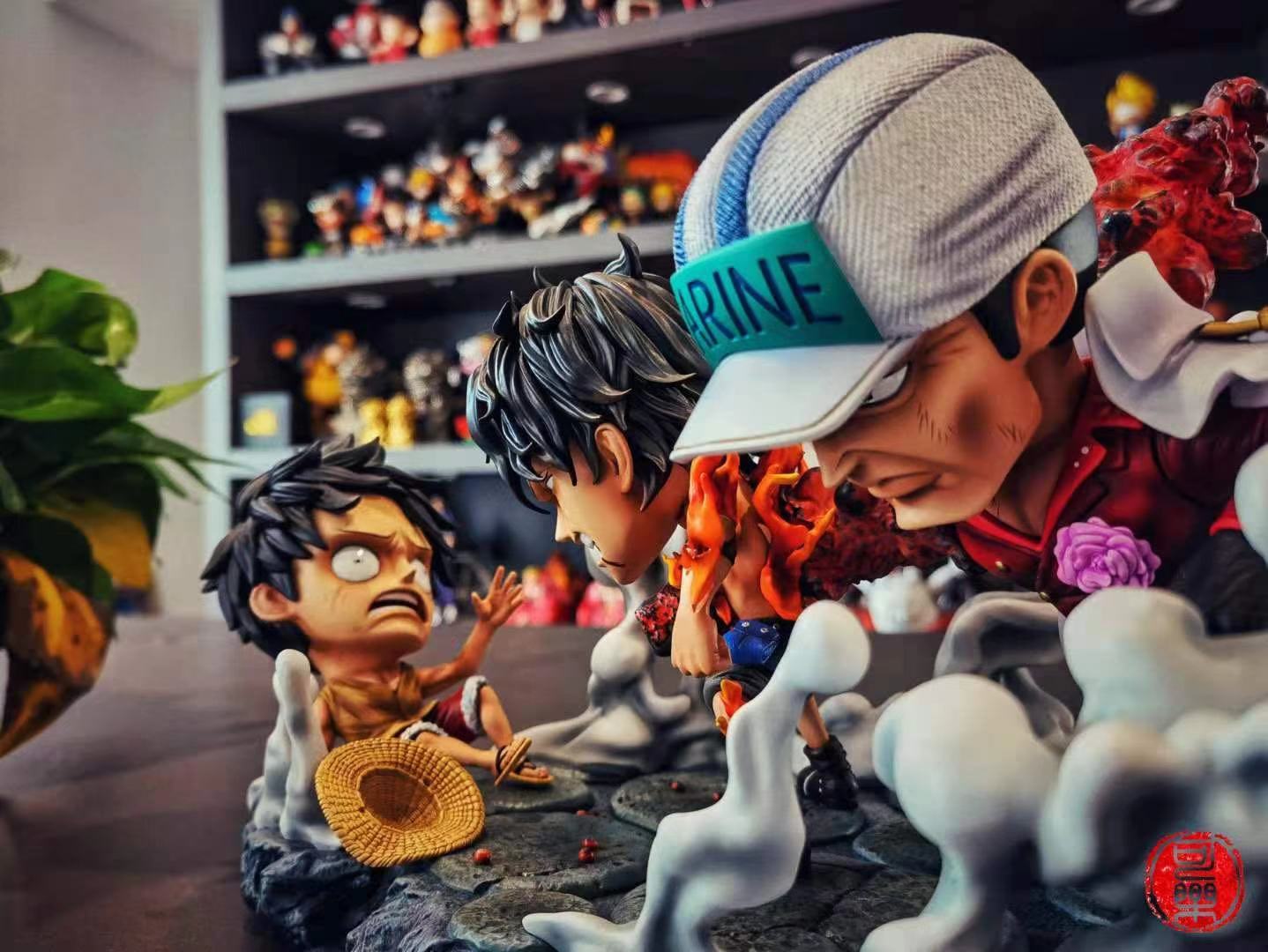 Cola Studio - Monkey D. Luffy, Ace and Akainu Last Fight [SD]