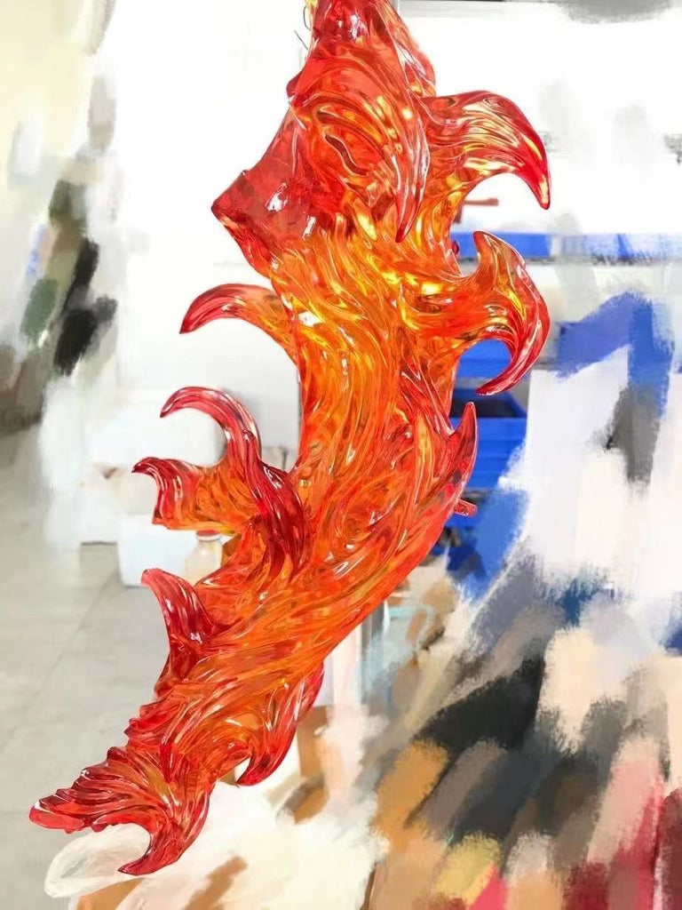 KYOJURO RENGOKU - Flame Pillar - Watercolor