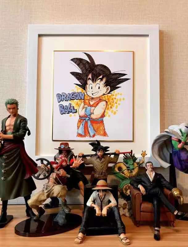 Painted Frame - Son Goku/ Naruto/ Luffy